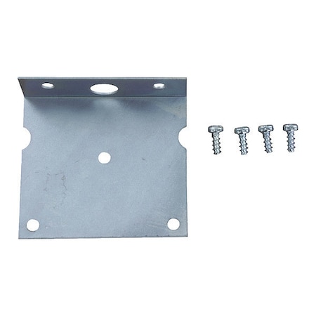 Dwyer Instruments L type metal mounting bracket with screws A-288