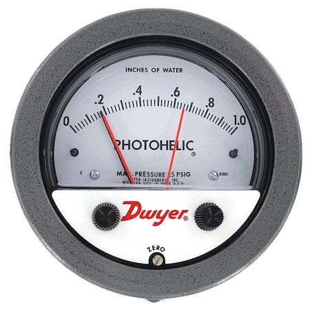 Dwyer Instruments Pressure switch/gage, range 0-30" w.c. A3030