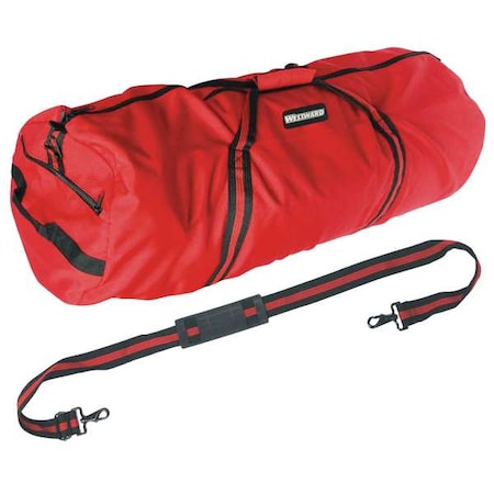 Westward Duffel Bag, Red, Polyester, 3 Pockets 25F575