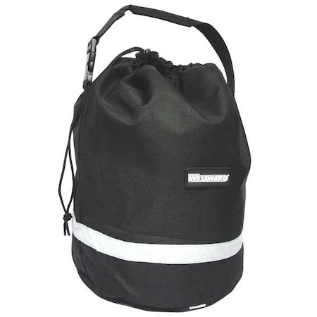 Westward Drawstring Bag, Black, Polyester, 1 Pockets 25F579