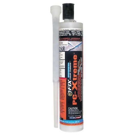 Pc-Xtreme Crack Filler, Cartridge, Gray, PC-Xtreme 092507