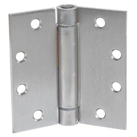 Mckinney Door and Butt Hinge, Steel, Full Mortise Mounting, 2 1/4 in Leaf W x 4 1/2 in Leaf H 1502 4-1/2" X 4-1/2" 26D