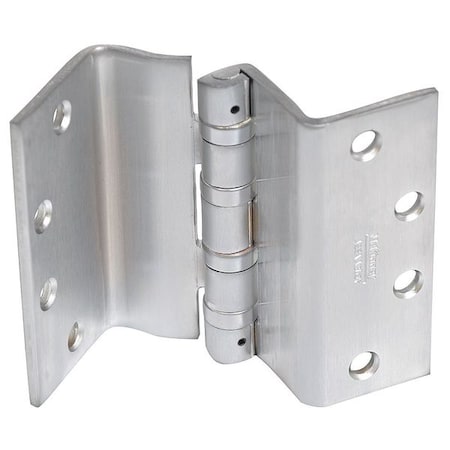 Mckinney Butt Hinge, Stainless Steel, Swing Clear Mounting, 2 3/16 in Leaf W x 4 1/2 in Leaf H HT4A3395 32D 4-1/2" NRP