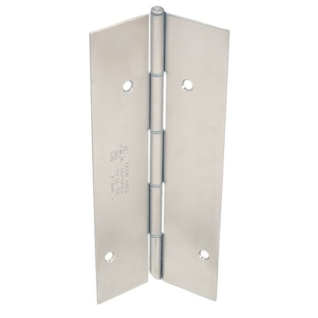 Markar Door and Butt Hinge, 304 Stainless steel, Full Mortise Mounting, 4 1/2 in Leaf W x 83 1/8 in Leaf H FM300MB  83-1/8"