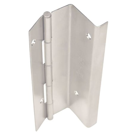 Markar Door and Butt Hinge, 304 Stainless steel, Full Mortise Mounting, 4 1/2 in Leaf W x 83 1/8 in Leaf H HG311 MB LL SS BEARINGS 83-1/8"