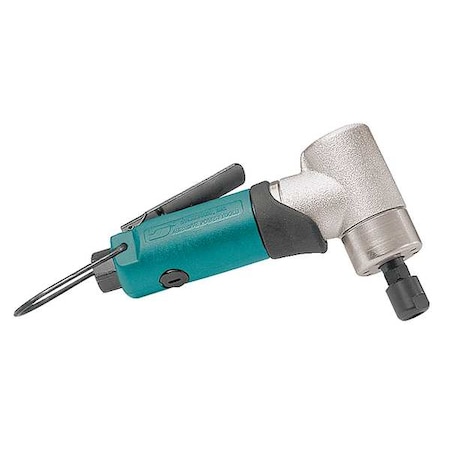 Dynabrade 7 Degree Offset Die Grinder, 1/4 in NPT Female Air Inlet, 1/4 in Collet, Heavy Duty, 25,000 RPM 52204