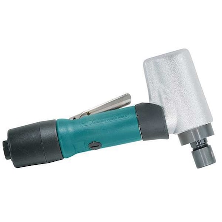 Dynabrade 7 Degree Offset Die Grinder, 1/4 in NPT Female Air Inlet, 1/4 in Collet, Heavy Duty, 18,000 RPM 52221