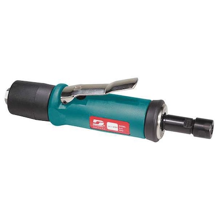 Dynabrade Straight Die Grinder, 1/4 in NPT Female Air Inlet, 1/4 in Collet, Heavy Duty, 20,000 RPM, 0.5 hp 51306