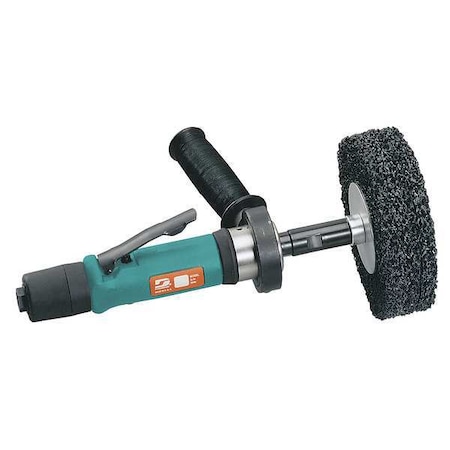 Dynabrade Air Finish Tool, 3400 rpm, 13-5/8 In. L 13201