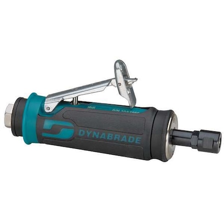 Dynabrade Straight Die Grinder, 1/4 in NPT Female Air Inlet, 1/8 in Collet, Heavy Duty, 30,000 RPM, 0.4 hp 48345