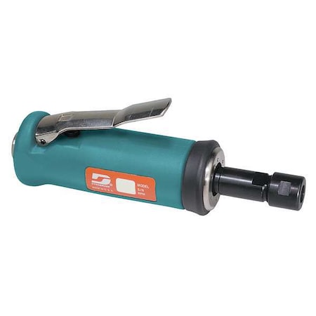 Dynabrade Straight Die Grinder, 1/4 in NPT Female Air Inlet, 1/4 in Collet, Heavy Duty, 18,000 RPM, 0.5 hp 51301