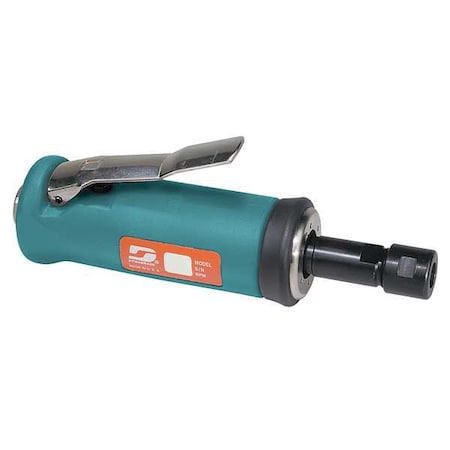 Dynabrade Straight Die Grinder, 1/4 in NPT Female Air Inlet, 1/4 in Collet, Heavy Duty, 20,000 RPM, 0.5 hp 51302