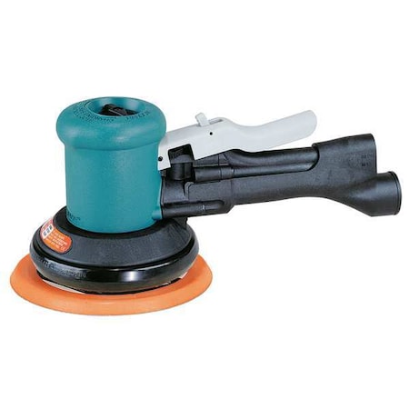 Dynabrade Air Random Orbital Sander, 0.45HP, 6 In. 58436