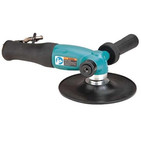 Dynabrade Right Angle Air Disc Sander, Ind, 1.3 HP 52802