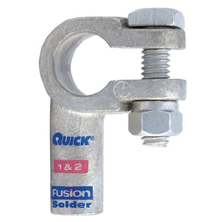 Fusion Right Elbow Terminal, 1 and 2ga, Pink, Neg 416301-525-001N