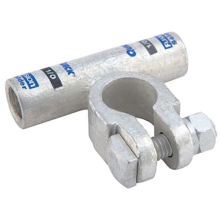 Fusion Battery Terminal Flag, 1/0 ga., Black, Pos 436310P