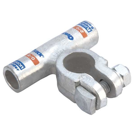 Fusion Battery Terminal Flag, 2/0 ga., Orange, Pos 436320P