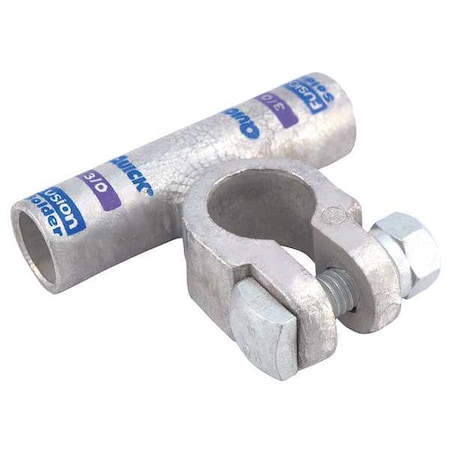 Fusion Battery Terminal Flag, 3/0 ga., Purple, Pos 436330P