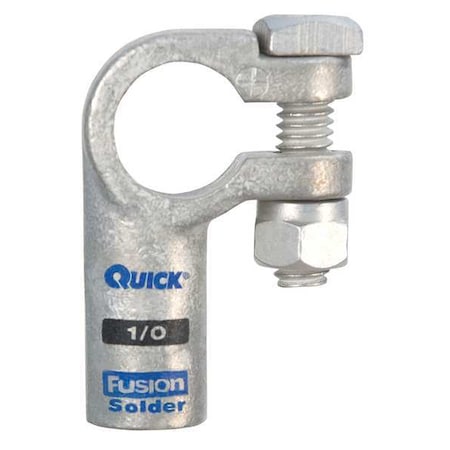 Fusion Right Elbow Terminal, 1/0 ga, Blk, Pos 416310P