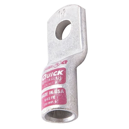 Fusion Lug Starter/Ground, 5/16 in Stud, Standard Barrel, Copper, Pink 6401E