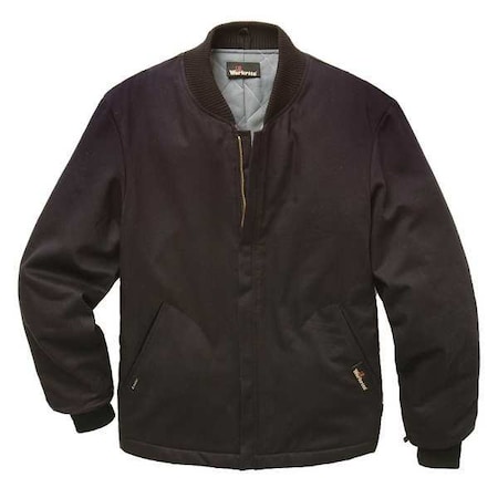 Workrite Flame Resistant Jacket, Black, Nomex(R), 2XLT 5304BK