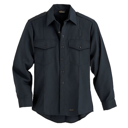 Workrite Men's Flame-Resistant Collared Shirt, 4.1 cal/sq cm, 54" FSC0NV 54 0R