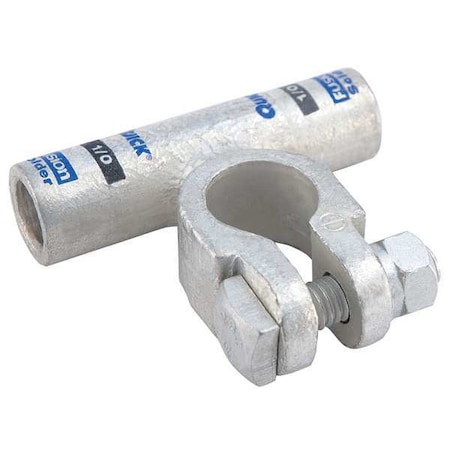 Fusion Terminal Flag, 1/0 ga., Black, Neg 436310N