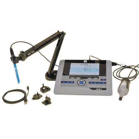 Ysi Lab Meter, pH 0.000 to 14.000/ORP 626573
