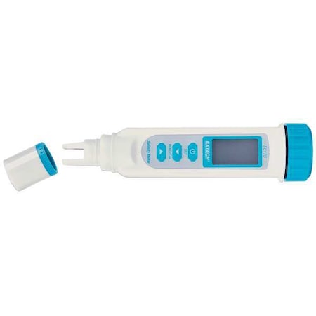 Extech Salinity Meter, LCD, 1 Point, 1 yr. EC170