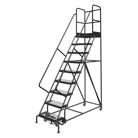 Tri-Arc Rolling Ladder, Handrails, 9-Step KDSR109242-D2
