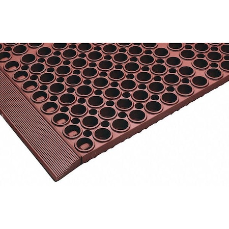 Notrax Interlocking Drainage Mat 3 ft. 3" L, 7/8" T11S3939RD