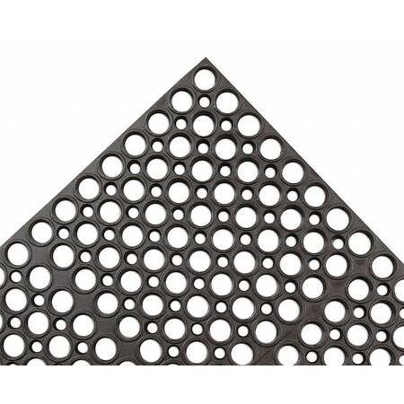 Notrax Interlocking Drainage Mat 1 ft. 7" L, 7/8" T12S3919BL