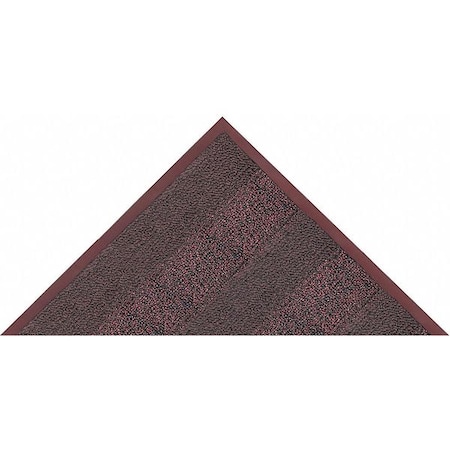 Notrax Carpeted Entrance Mat, Burgundy, 3 ft. W x 148S0034BD