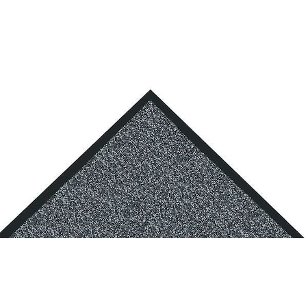 Notrax Entrance Mat, Polypropylene, 3/8 in Thick, Gray, 3 ft W x 10 ft L 231S0310GY