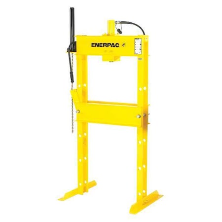 Enerpac IPA5021, 50 Ton, H-Frame Hydraulic Press with RC506 Single-Acting Cylinder and PAM1022 Air Pump IPA5021