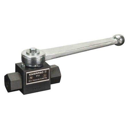 Enerpac Hydraulic Ball Valve, No 4-SAE, 4 GPM V12