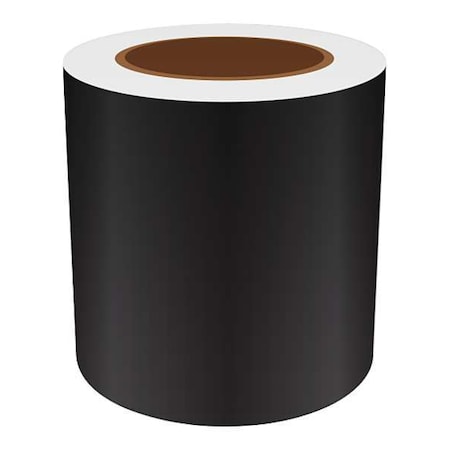 Vnm Signmaker ContinuousLabelStock, Black, Gloss, 5inW REFBK-3127