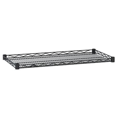 METRO Wire Shelf, Drop Mat, 14x48, Black, Epoxy HDM1448BL