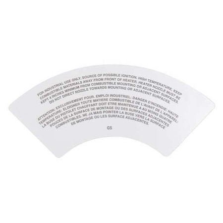 Master Appliance Warning Label 50977