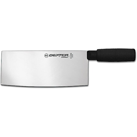 DEXTER RUSSELL Chefs Knife, Black Handle 8 In X 325 In 24533B