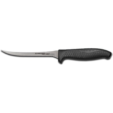 Dexter Russell Scall Utility Knife, Black Handle 55 In 24303B