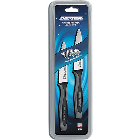 Dexter Russell Scalloped Parers 2 Pack, 325 In 29493