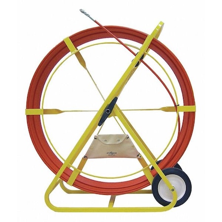 Jameson Big Buddy Duct Rodder w/ 500 ft. of 1/2" Marked Rod 11-38-500M