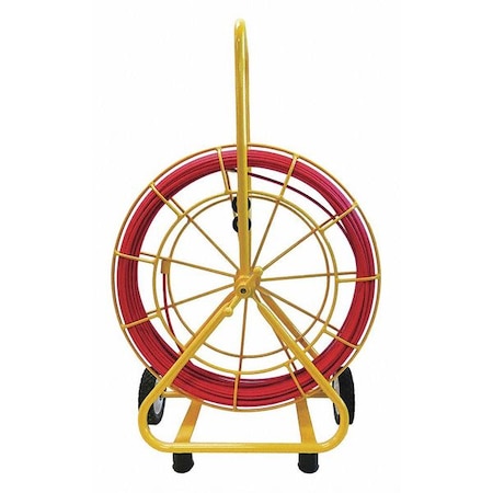 Jameson Duct Hunter Traceable Rodder w/ 300 ft. of 1/4" Marked Rod 16-14-300M