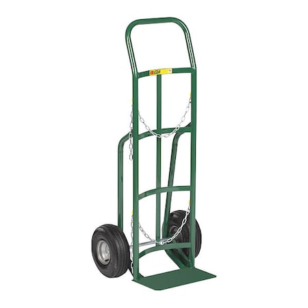 Little Giant Cylinder Truck, Steel, 800 lb Load Capacity, 14 in W, 47 in H TW4010P