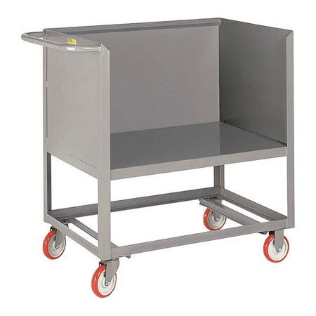 Little Giant Raised Platform Box Trucks, Steel, 1200 lb Load Capacity, 24 in W, 40 in H RP3S24365PY