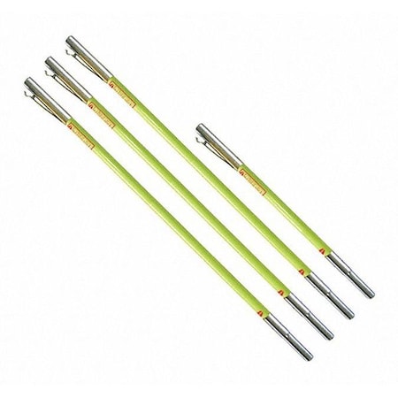 Jameson Extension Pole Kit, Fiberglass Handle, Foam Grip, 21 ft Tool L JE-6/3