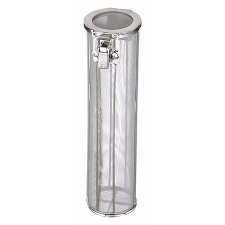 Marlin Steel Wire Products Mesh Basket with Latch on Lid, 3.2"x12" 00-00363233-31