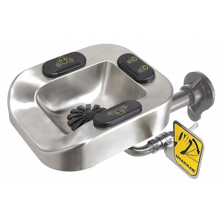 Speakman Eye/Face Wash Station, Wall Mounted, 8.25 H., 14.94 W SE-1055