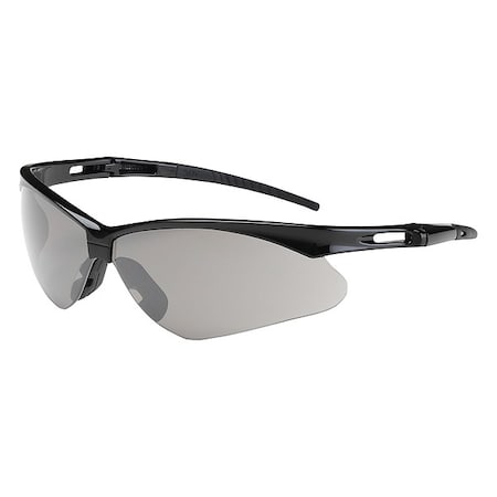 Pip Anser, Safety Glasses, Anti-Fog, Light Gray Lens, Black Frame, Half-Frame, 1 PR 250-AN-10551
